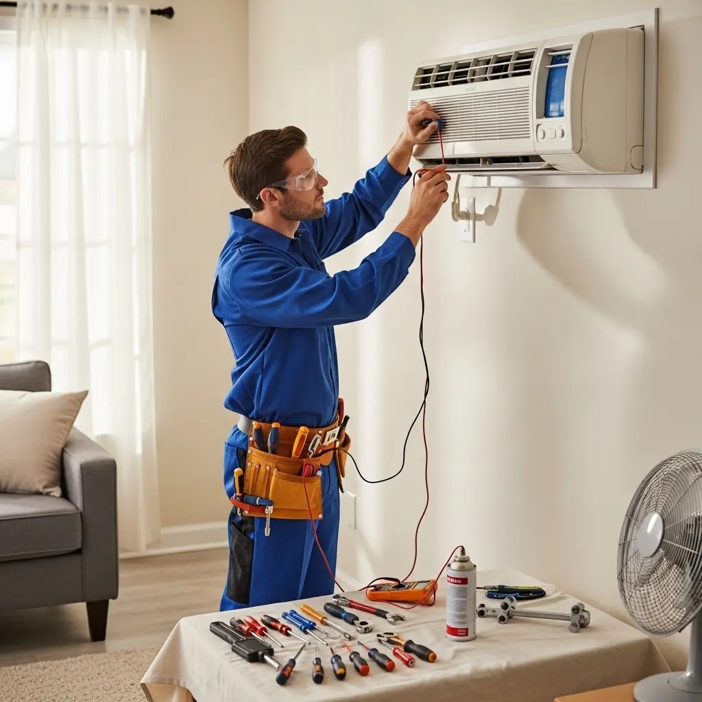 Güdül York York klima gaz dolumu ve bakım – Enerji verimliliği artırıldı. - Teknik servis örneği